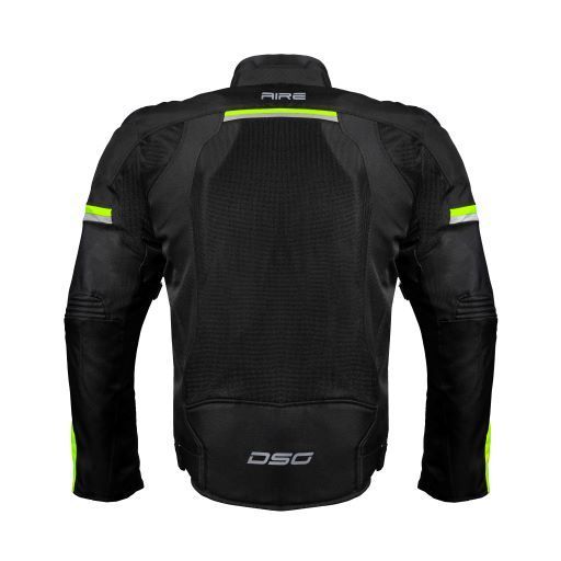 DSG AIRE JACKET BLACK YELLOW FLUO